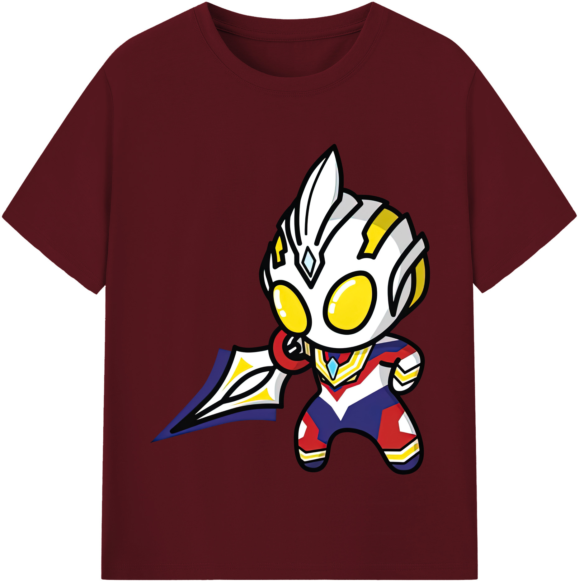 （画像用） ウルトラマン Ultraman 綿100％半袖Tシャツ（フロントプリント）